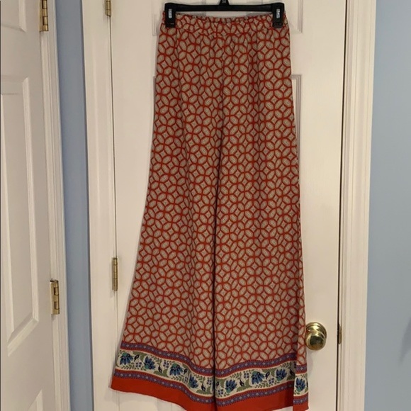 Alya | Francesca’s Wide Leg Boho Pants - Picture 3 of 6